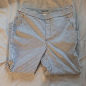 Tristan Checkered Light Cropped Pants